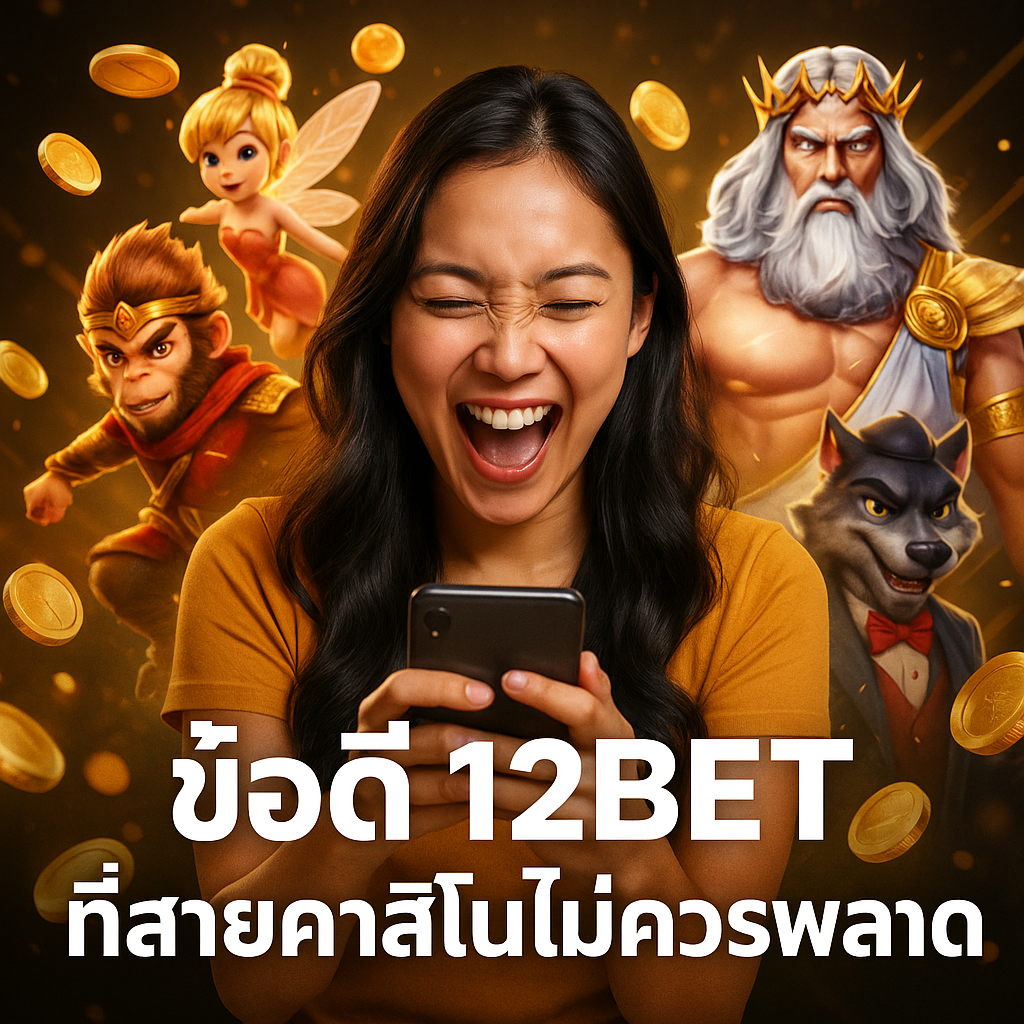 ข้อดี 12BET ที่สายคาสิโนไม่ควรพลาด