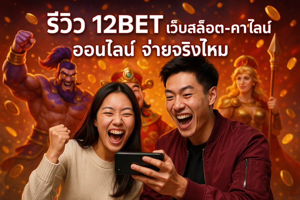รีวิว 12BET เว็บสล็อต-คาสิโนออนไลน์ จ่ายจริงไหม