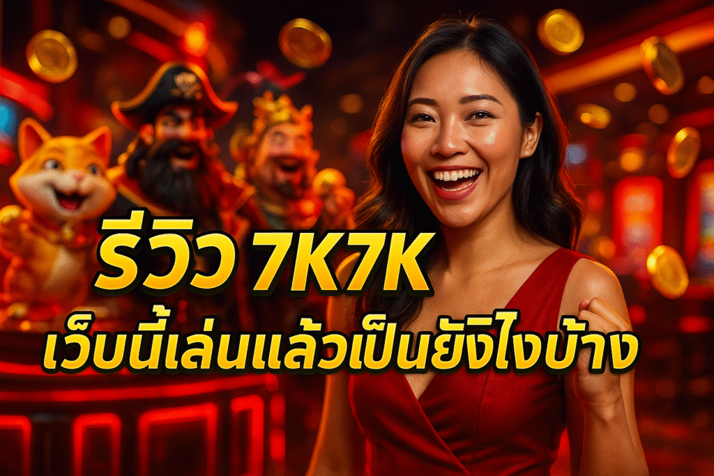 รีวิว 7K7K เว็บนี้เล่นแล้วเป็นยังไงบ้าง