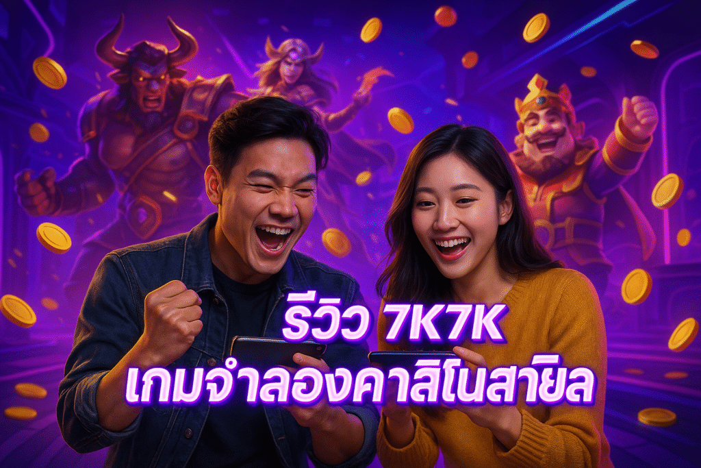 รีวิว 7K7K เกมจำลองคาสิโนสายชิล